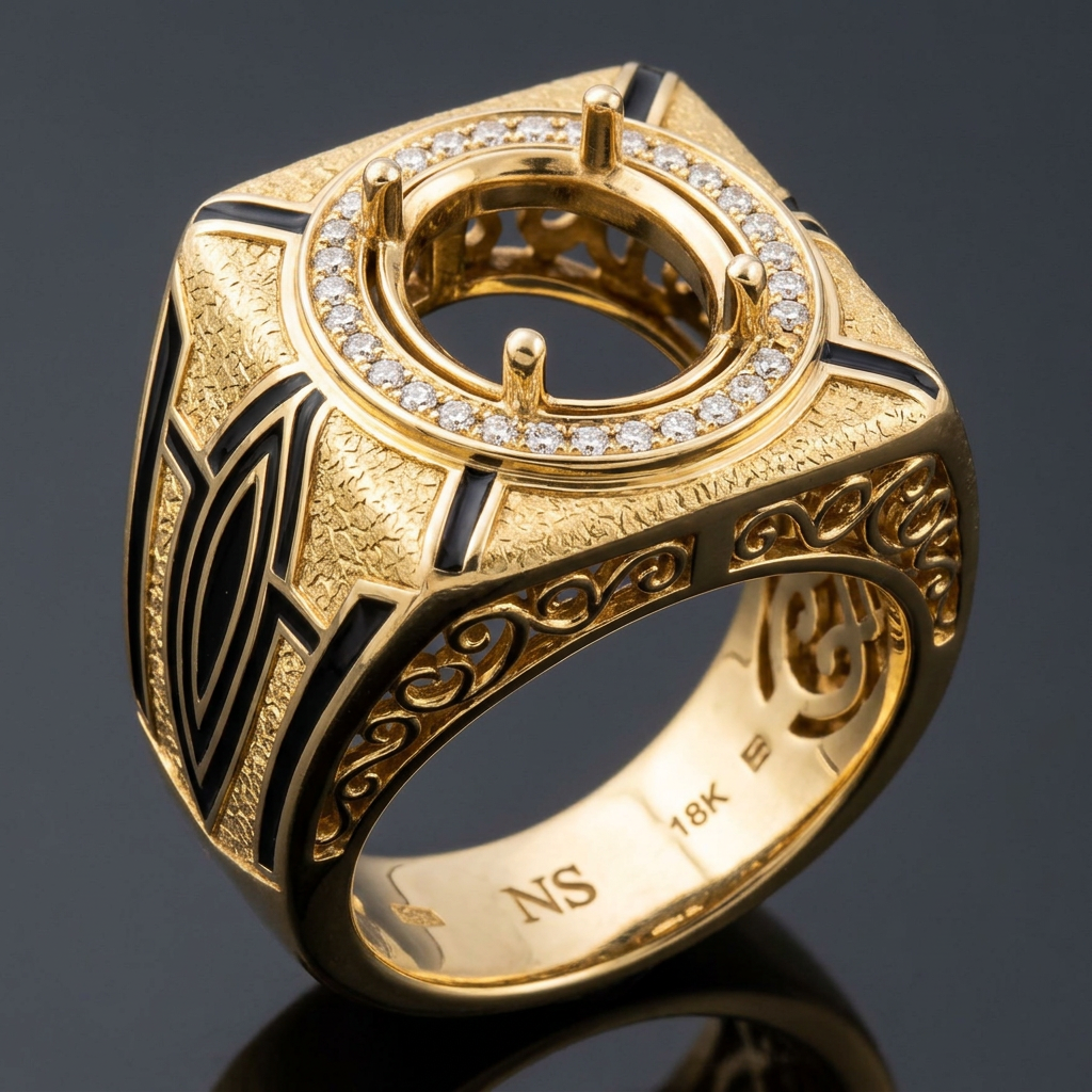 NLS cathedral ring frame by Nate Savard